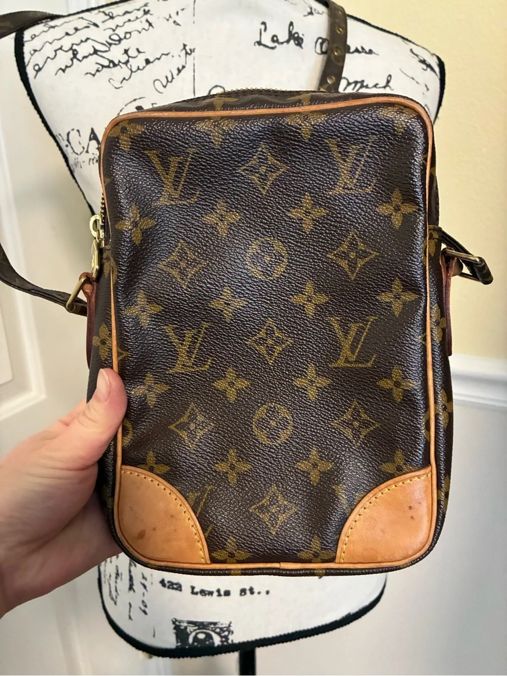 Louis Vuitton monogram Danube PM crossbody Y2K bag vintage